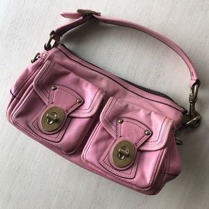 Coach Legacy pink leather satchel 💕